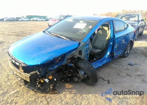 2017 Hyundai Elantra Se из США, поврежденный, VIN 5NPD84LF6HH139856